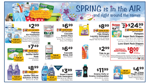 ShopRite P&G 'Spring' Feature